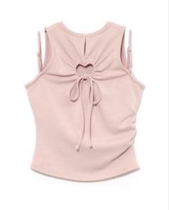 andmary Heart point tops pink 正規品 ANDMARY】Heart point tops