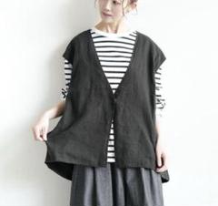 solamona poche　リネンベスト（2−912） solamona poche リネンベスト（2−912） - メルカリ