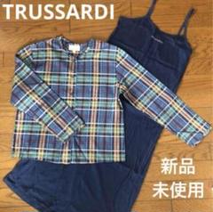 【新品未使用】 TRUSSARDI トラサルディ ホームウェア　ルームウェア Trussardi トラサルディ パジャマ セット Lサイズ - メルカリ