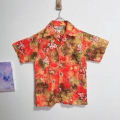 ビンテージ ISLAND CASUAL アロハシャツ GVH 派手ハワイプリント