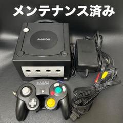 8 【メンテナンス済み】ゲームキューブ ブラック　一式セット　GAME CUBE
