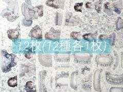 K-420-2 -teatime様 素材シート A6 12枚のサムネイル