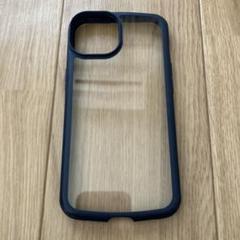 iPhone用ネイビーケース