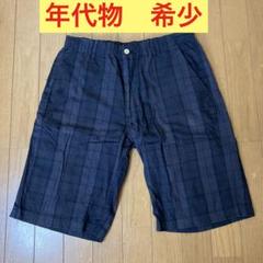 年代物　シングルステッチ　ハーフパンツ　サイズＭ