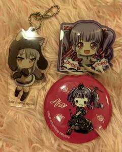 バンドリ Roselia 宇田川あこ 缶バッジ ホロノマ7セット(計14個)