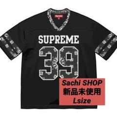 Supreme Bandana Football Jersey "Black"のサムネイル