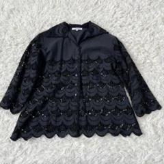 NARA ナラカミーチェ　レース　柄　ブラウス　シャツ