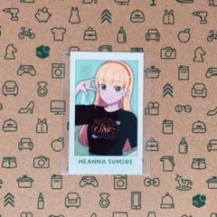 平安名すみれ チェキ風カード 6thライブTシャツ 報知