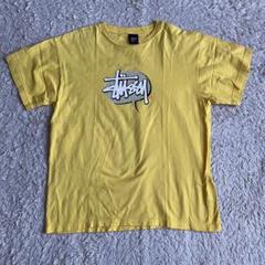 OLD STUSSY/USA製/Tシャツ/ロゴプリント