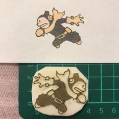 消しゴムはんこ　［未来戦士　エム(アクション)］のサムネイル
