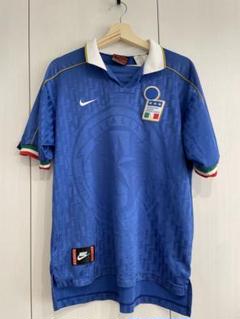 激レア！90s vintage サッカー　ゲームシャツ　イタリア代表　ナイキ 楽天市場】NIKE ナイキ イタリア代表 ユニフォーム Tシャツ 90s