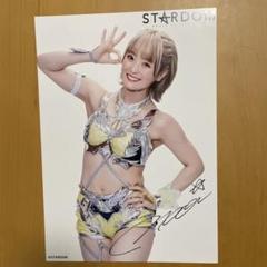 スターダム　一点物激レア当選品サイン入りステッカー　なつぽい選手、葉月選手 スターダム 一点物激レア当選品サイン入りステッカー なつぽい