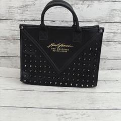 公式サイト Karl メルカリ - レザー BROOKLYN スタッズ トートバッグ Kani バッグ