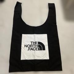 未使用⭐︎NORTH FACE エコバッグ 黒 ロゴ ノベルティ ノースフェイスのサムネイル