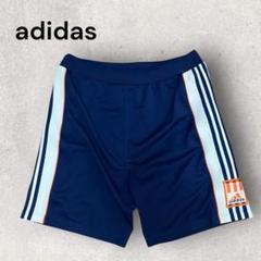 adidas 海外モデル ハーフパンツ　刺繍タグ　ショートパンツ　アディダス