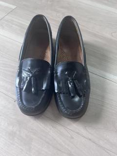 週末値下　G.H.BASS Weejuns タッセルローファ 黒　M(23cm