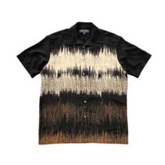 良品 MANCINI オーストラリア製 半袖シャツ ブラック