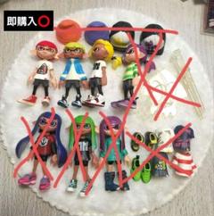 スプラトゥーン着せ替えギアフィギュアセット - メルカリ