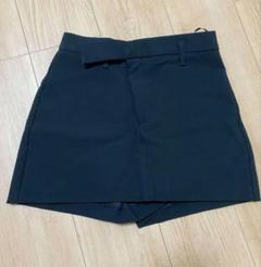 ZARA スコート XS　黒のサムネイル