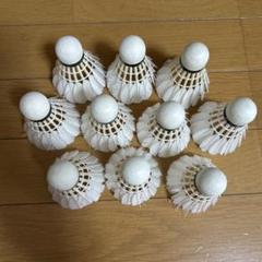バドミントン中古シャトル10球