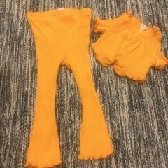 【✨️美品✨️】上下セット オレンジ セットアップ 18month～24month