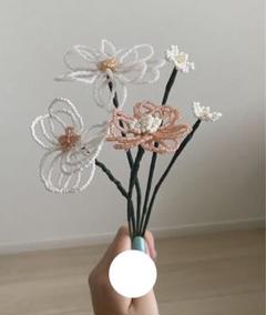 handmade⚪︎ビーズフラワー