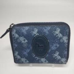 美品 COACH コーチ ミニ財布 ラウンドファスナー 馬車柄 美品 COACH コーチ 財布 ミニ ラウンドファスナー 馬車柄｜Yahoo