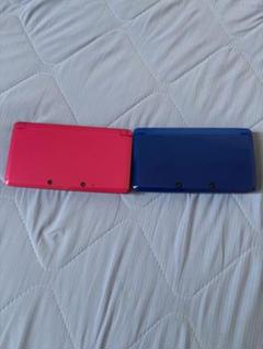 ニンテンドー3DS 本体 ピンク 青 トモコレ付き