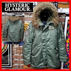 【美品】　ヒステリックグラマー　N-3B フライトジャケット　プリマロフト　黒 HYSTERIC GLAMOUR フライトジャケット PRIMALOFT プリマロフト