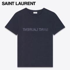 Saint Laurent サンローラン リバースTシャツ ネイビー M - メルカリ