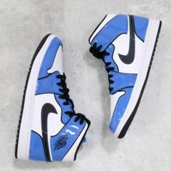 新品★激レア!エアジョーダン 1 MID "SIGNAL BLUE"