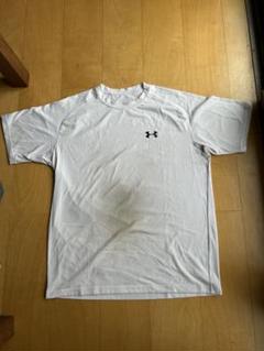 UNDER ARMOUR ホワイト Tシャツ　L