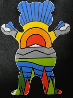 Grizzly XL Bear Sticker ステッカー