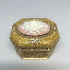 オルゴール付きジュエリーボックス　小物入れ　宝石箱