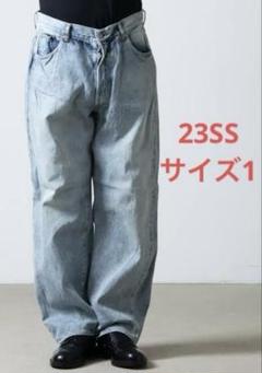 COMOLI 23SS デニム 5Pパンツ ブリーチ サイズ:3 COMOLI デニム 5Pパンツ BLEACH | Less Higashikawa