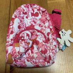 ディズニー　ミニーマウス柄ミニリュック