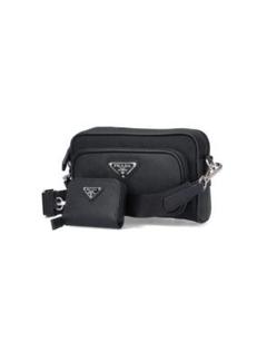 PRADA プラダ Re-nylon サファイアーノ レザー ショルダーバッグ