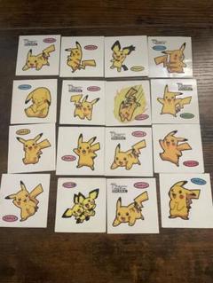 ポケモンパンシール ピカチュウ ピチュー16枚セット