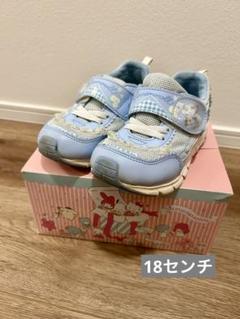 サンリオ　シナモン　シナモロール　キャラクタースニーカー 18cm ムーンスター