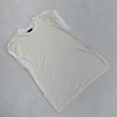 SHIPS Tシャツ ホワイト 半袖 クルーネック コットン ベーシック M