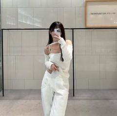 も*め様 melt the lady beads open tops（グレー） Bubbles - メルトザレディ melt the lady tie open shirtの通販
