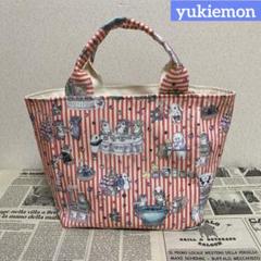 ハンドメイド　トートバッグ　yukiemon ジャムラボ　スイカ