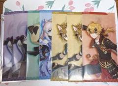 原神 チケットクリアファイル セガ　心海　トーマ　ゴロー等