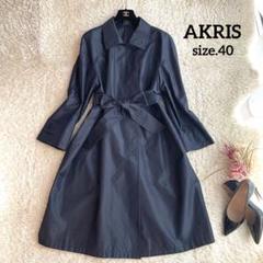 アクリス　AKRIS シルク　トレンチコート￼ シルクタフタ ・コート
