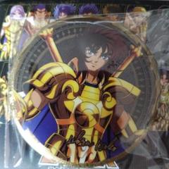 聖闘士星矢　缶バッジ　ライブラ　東映