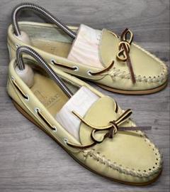 ■REGAL リーガル■ モカシン 3395 S 24cm相当レザー ベージュのサムネイル