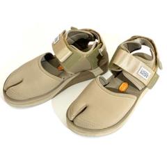 美品 SUICOKE BITA-V TABI サンダル ベージュ23cm