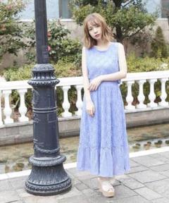ミーア ロングワンピース マーメイド スカート レース