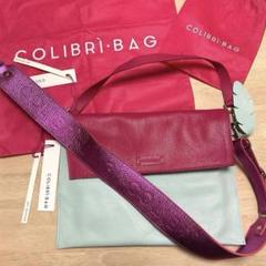 【新品】COLIBRI•BAG 本革　イタリアンレザー　ショルダーバッグ　人気