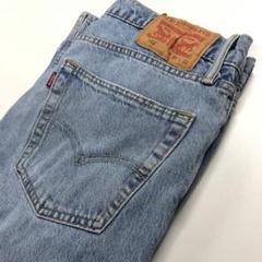Levi's502 W33L32 テーパードデニム ライトブルー M